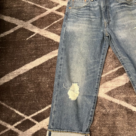 New Levi’s 50’s Straight Fit Selvedge Premium Big E Jeans - Picture 4 of 11